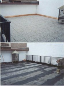 Pavimentazione balconi e esterni